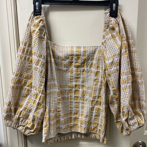 Maeve Peasant top by Anthropology Small